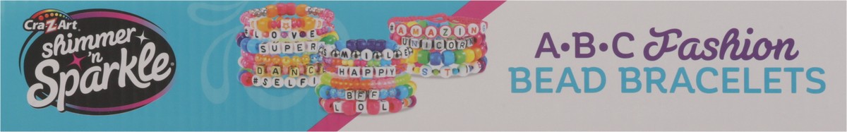 slide 5 of 12, Cra-Z-Art Shimmer Sparkle Abc Fashion Bead Kit, 1 ct