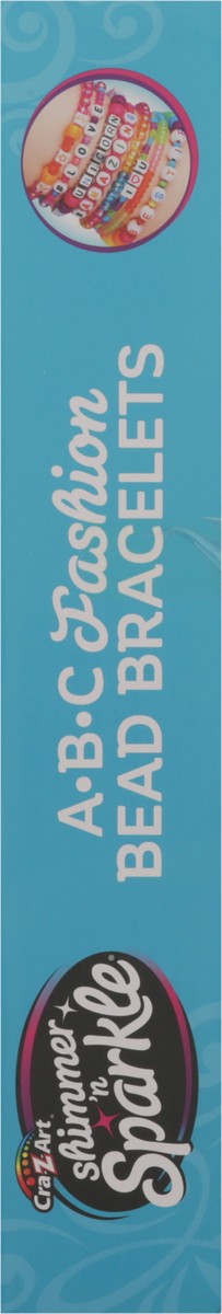 slide 11 of 12, Cra-Z-Art Shimmer Sparkle Abc Fashion Bead Kit, 1 ct