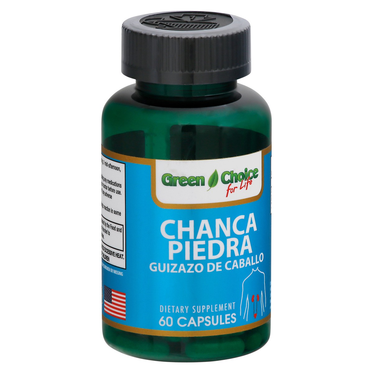slide 2 of 9, Green Choice For Life Chanca Piedra 60 Capsules Bottle, 60 ct