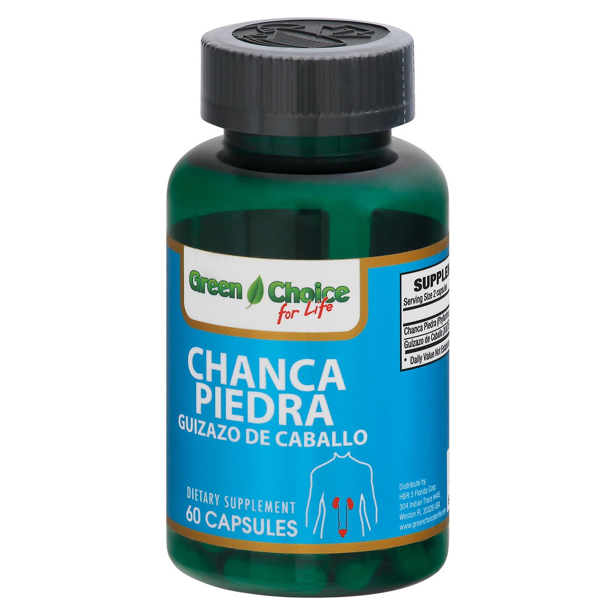slide 7 of 9, Green Choice For Life Chanca Piedra 60 Capsules Bottle, 60 ct