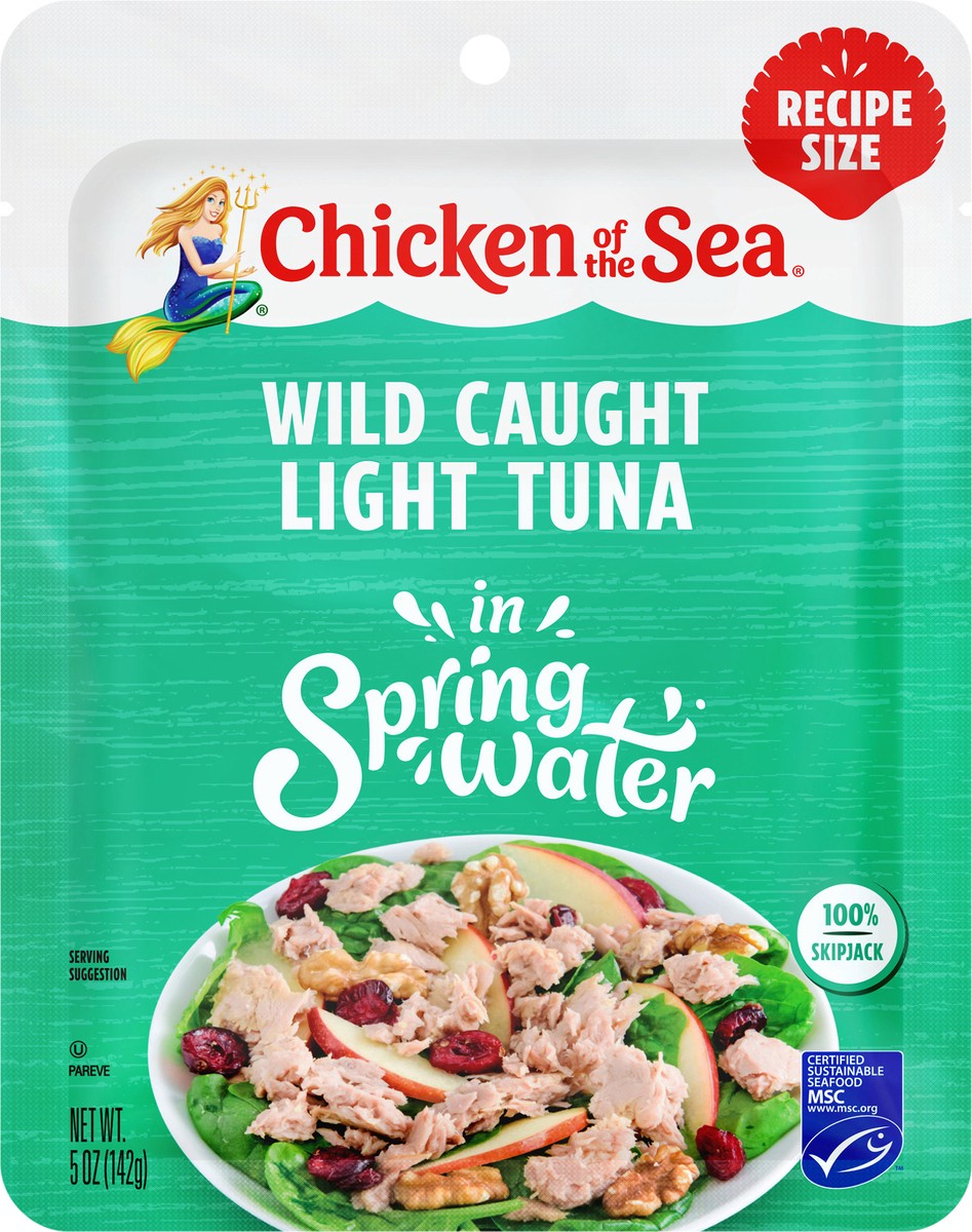 slide 3 of 3, Chicken Of The Sea Chunk Light Tuna In Water Pouch, 5 oz