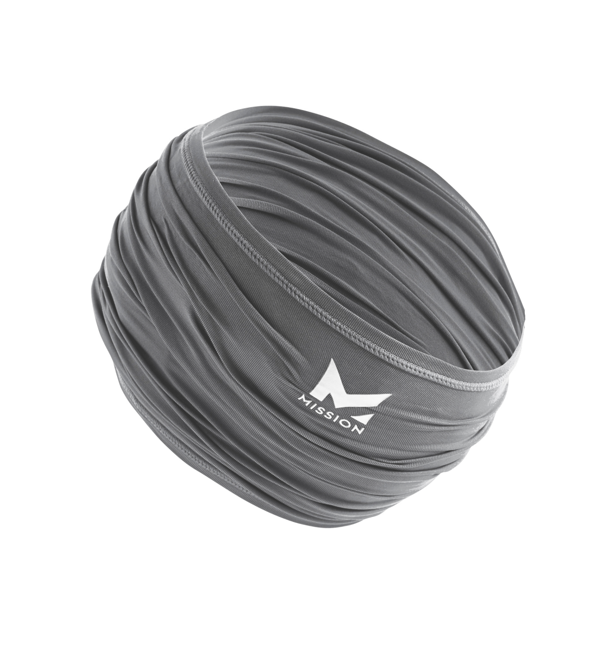 slide 1 of 1, Mission Cooling Neck Gaiter Charcoal, 1 ct