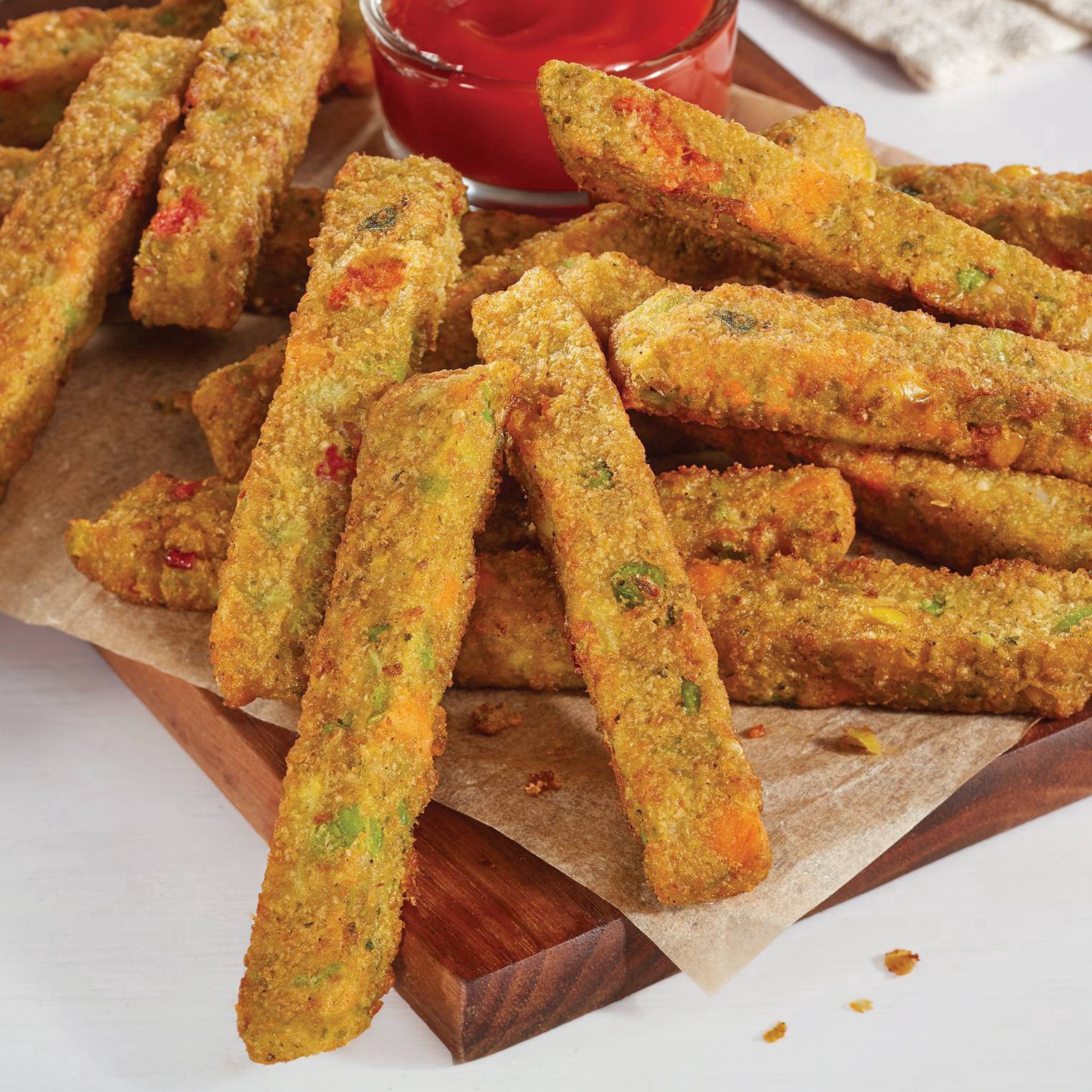 slide 3 of 5, Dr. Praeger's California Veggie Fries, 8 oz