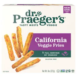 Dr. Praeger's Gluten Free Vegan California Veggie Fries - 8 oz