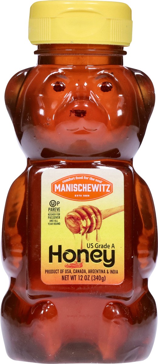 slide 3 of 9, Manischewitz Honey Honey Bear, 12 oz