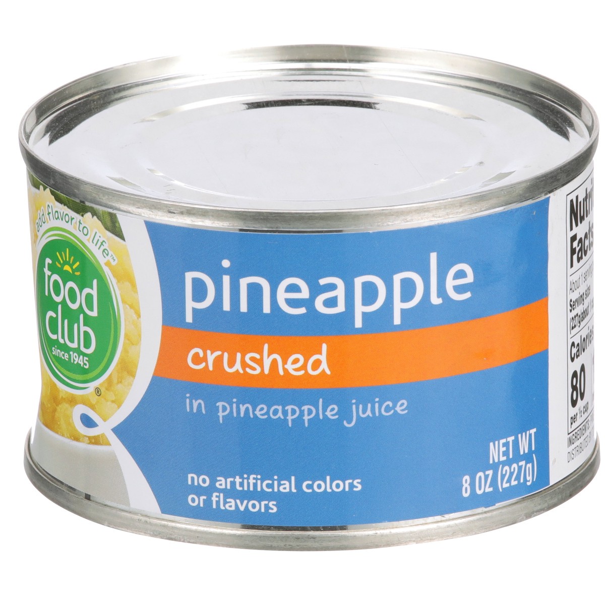 slide 3 of 9, Food Club Pineapple Crushed In Pineapple Juice, 8 oz