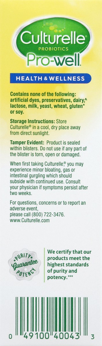 slide 2 of 6, Culturelle Health & Wellness Daily Probiotic, Immune Support, Capsules 50 Ct, 50 ct