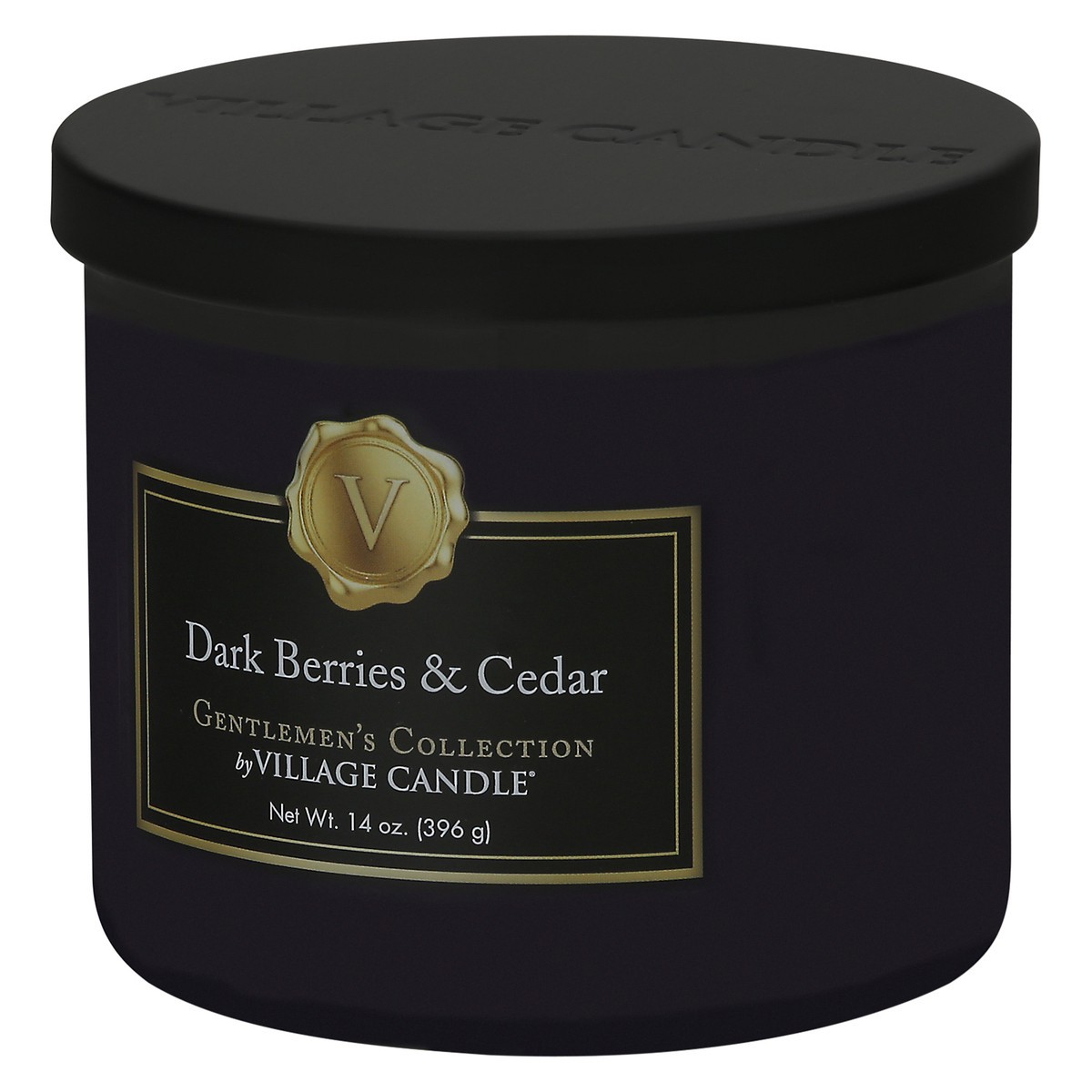 slide 3 of 9, Village Candle Gentlemen's Collection By Village Candle Dark Berries & Cedar Candle, 3 ct