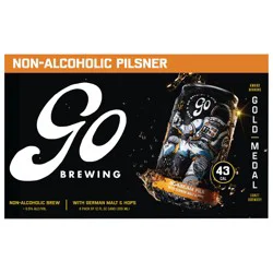 Go Brewing Sunbeam Pilsner 6PK 12 oz. Can