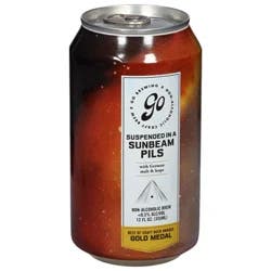 Go Brewing Sunbeam Pilsner 6PK 12 oz. Can