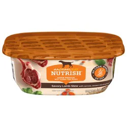 Rachael Ray Nutrish Savory Lamb Stew Wet Dog Food, 8 oz. Tub