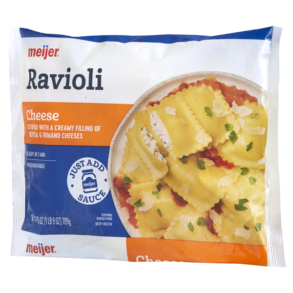 slide 9 of 29, Meijer Cheese Ravioli, 25 oz