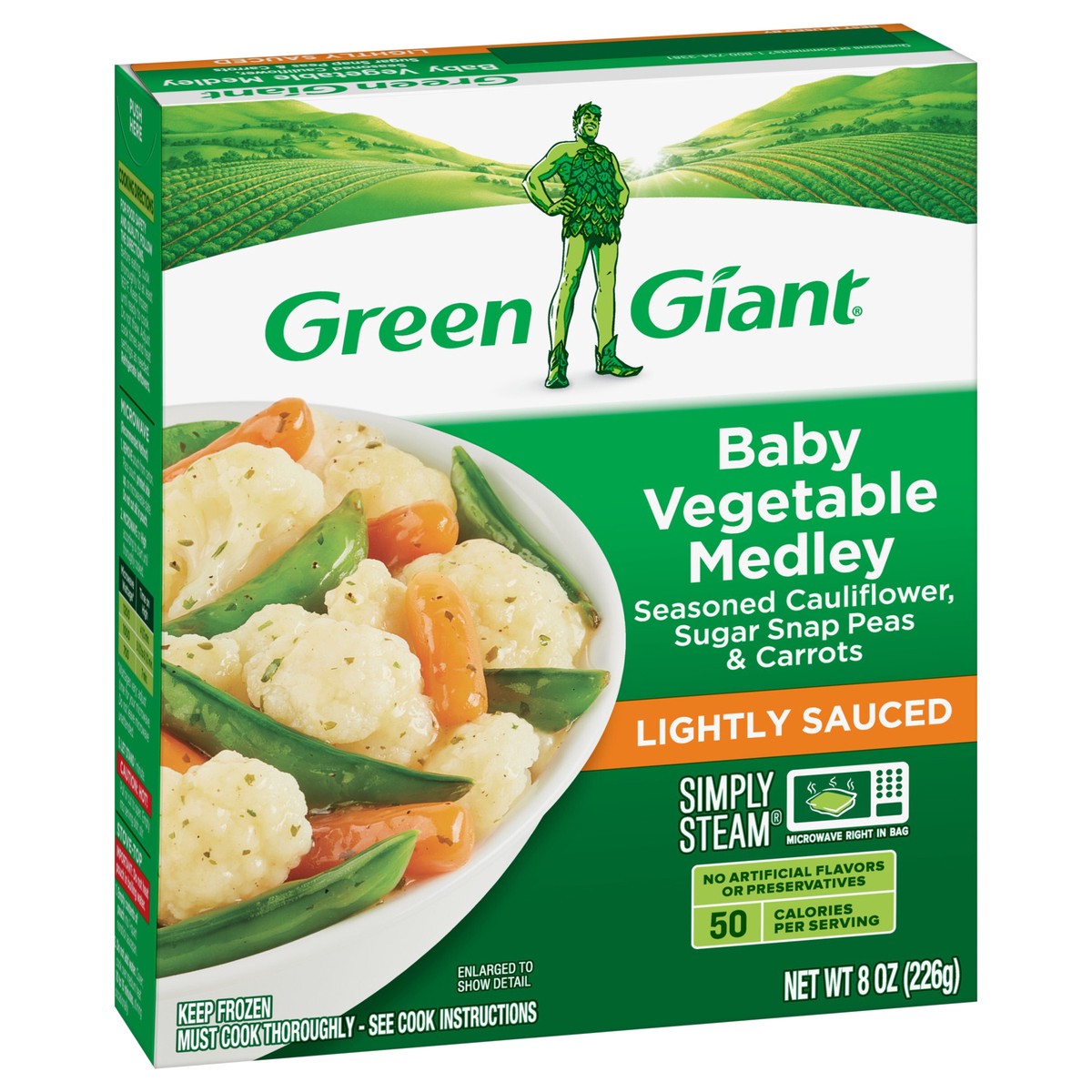 slide 3 of 9, Green Giant Lightly Sauced Baby Vegetable Medley 8 oz, 8 oz