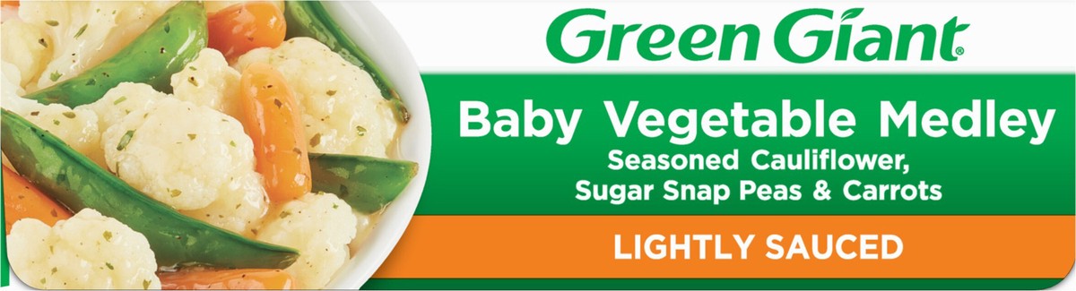 slide 2 of 9, Green Giant Lightly Sauced Baby Vegetable Medley 8 oz, 8 oz