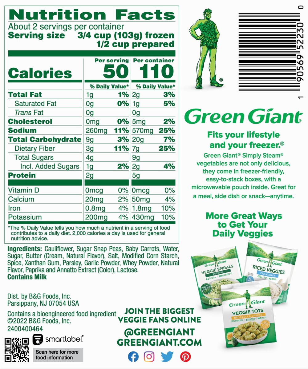 slide 5 of 9, Green Giant Lightly Sauced Baby Vegetable Medley 8 oz, 8 oz