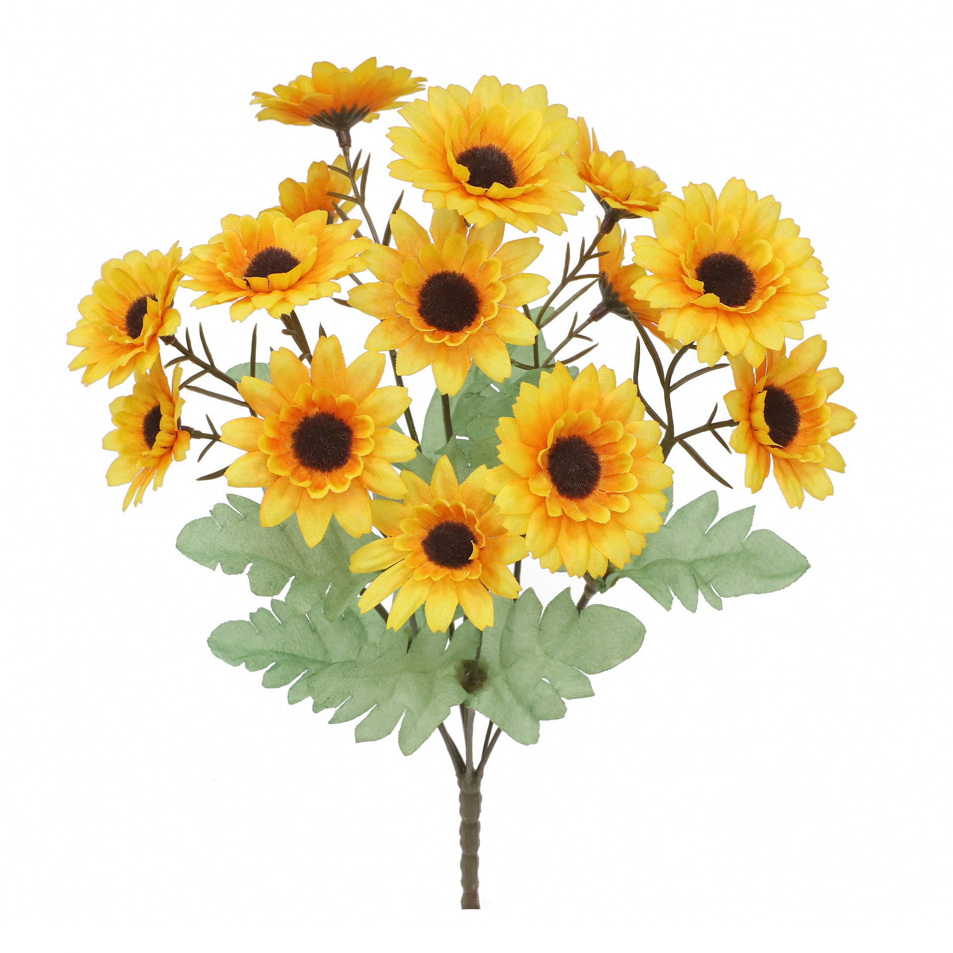 slide 2 of 3, 13.5" Yellow Daisy Bush By Ashland, 6.5 in x 6.5 in x 13.5 in