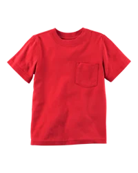 Carter's Toddler Pocket Tee Red 4T