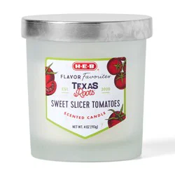 H-E-B Flavor Favorites Texas Roots Sweet Slicer Tomatoes Scented Candle