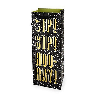 slide 1 of 1, Cakewalk True Brands Sip Sip Hooray Wine Gift Bag, 1 ct