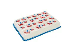 1/8 Sheet Cake Square
