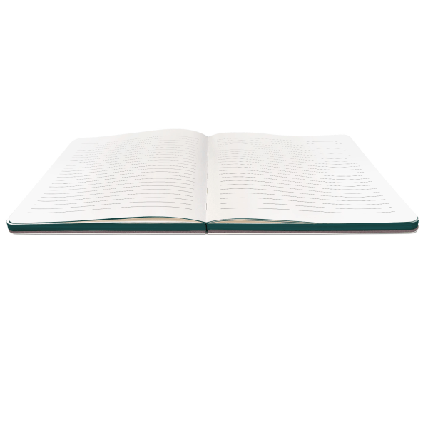 slide 2 of 4, Studio Oh! Casey Notebook With Phone Loop, 9-5/8"" X 7-1/8"", 1 Subject, College Rule, 192 Pages, Smart Pups, 1 ct