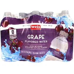 Weis Quality Grape 15 Count Flavored Water
