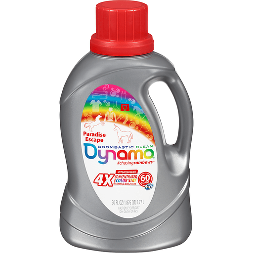 slide 1 of 1, Dynamo Boombastic Clean Paradise Escape Laundry Detergent, 60 fl oz