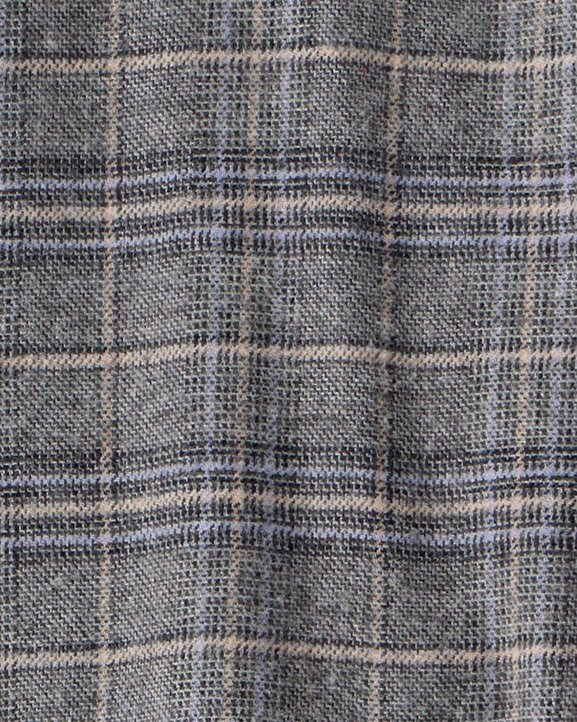 slide 2 of 2, Oshkosh Girls Plaid Cotton Long-Sleeve Fashion Jacket - Grey Grey 6-6X, 1 ct