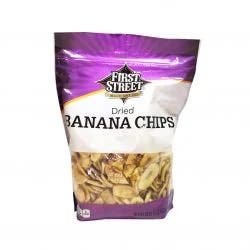First Street Dried Banana Chips