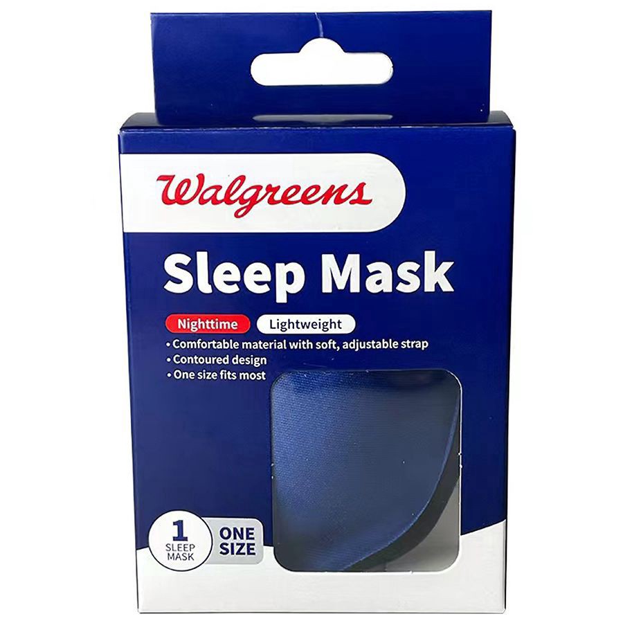 slide 1 of 5, Walgreens Lightweight Sleep Mask One Size, 1 ct