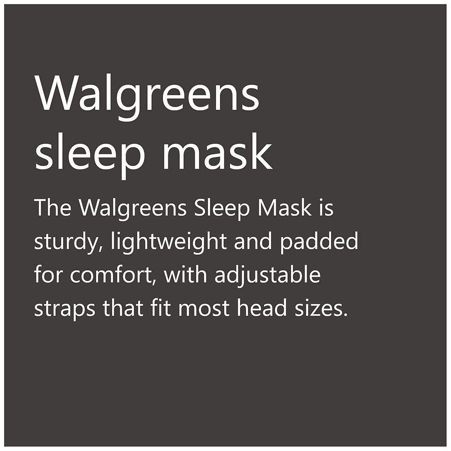 slide 3 of 5, Walgreens Lightweight Sleep Mask One Size, 1 ct