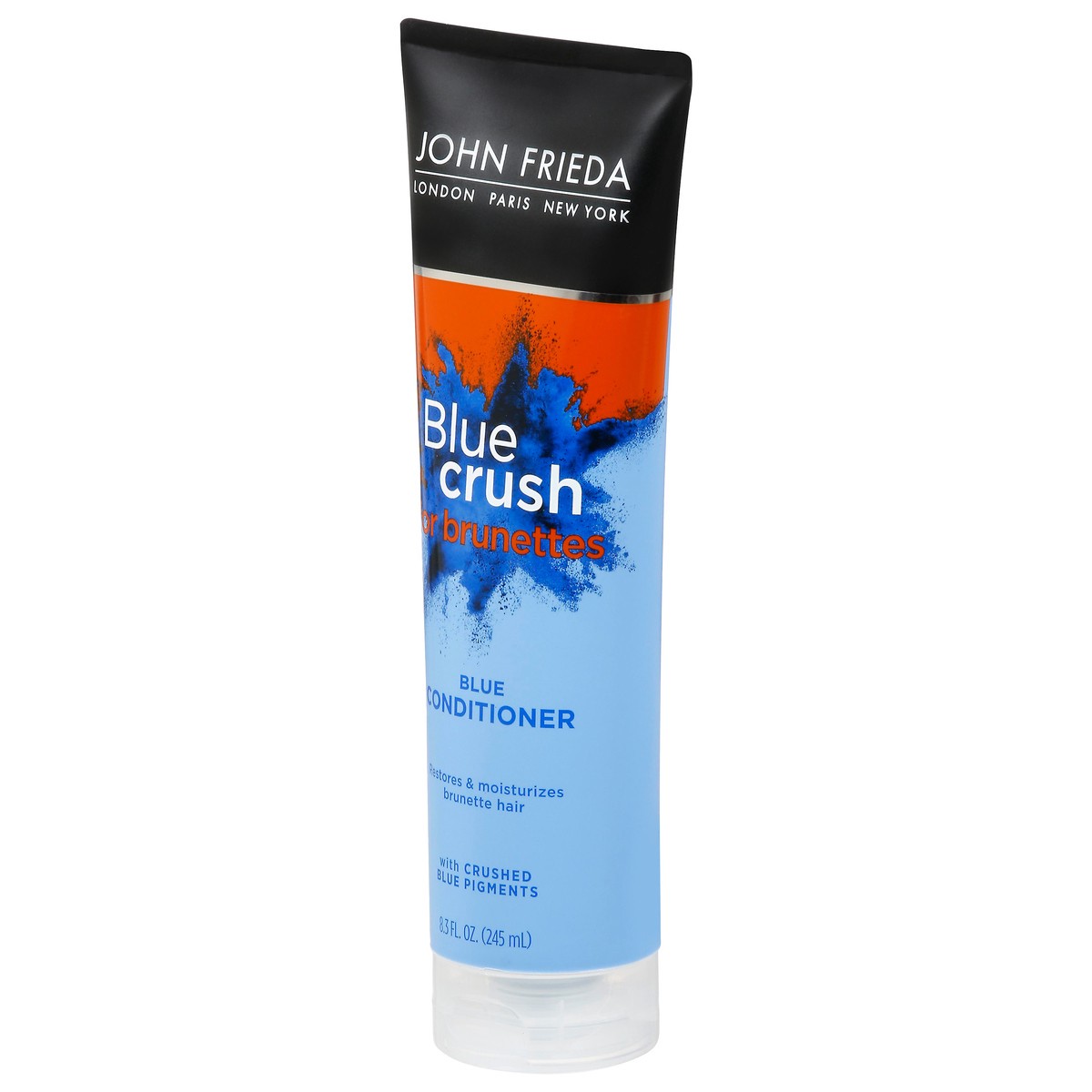 John Frieda Blue Crush for Brunettes Blue Conditioner, Moisturization ...