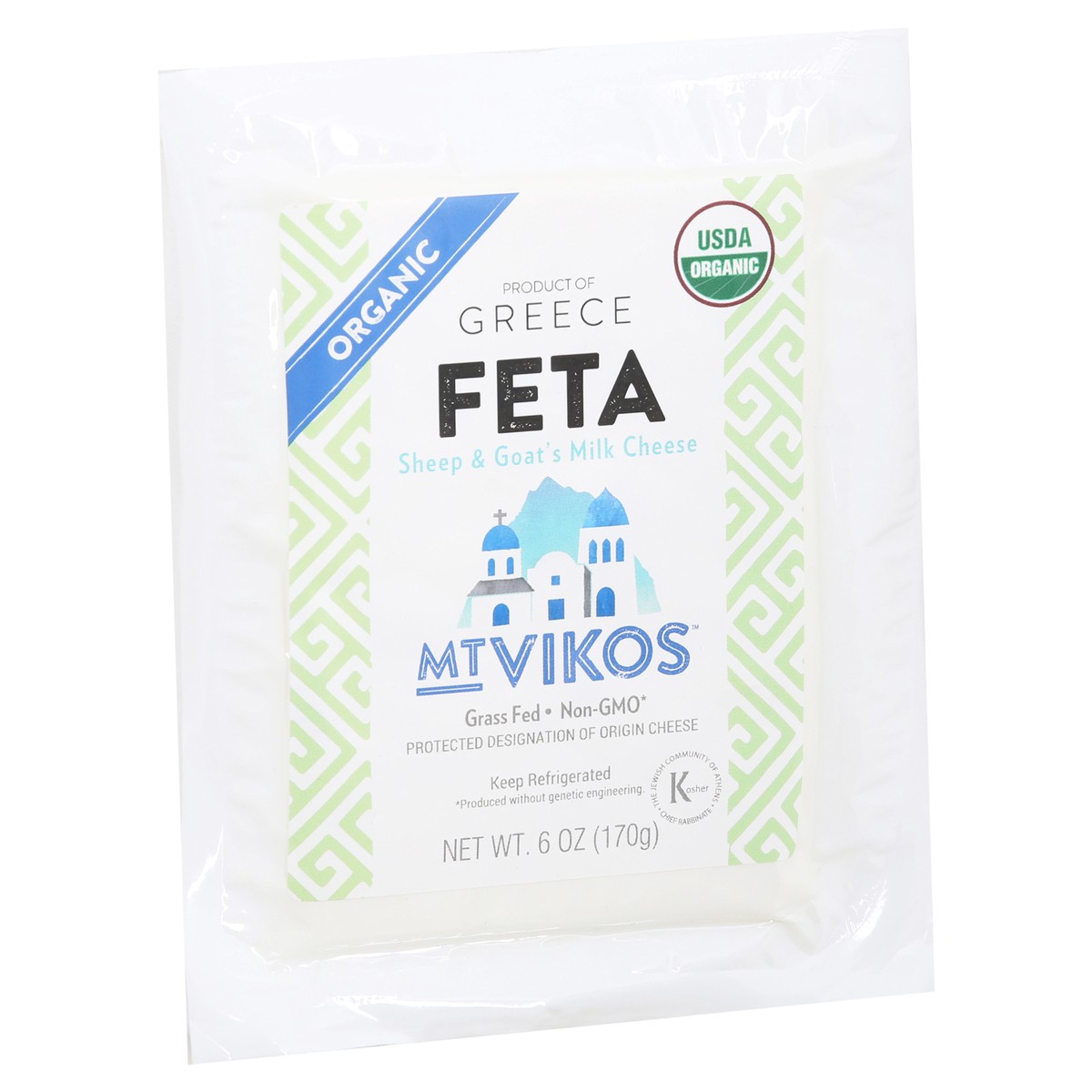 slide 8 of 12, Mt Vikos Organic Sheep & Goat's Milk Feta Cheese 6 oz, 6 oz