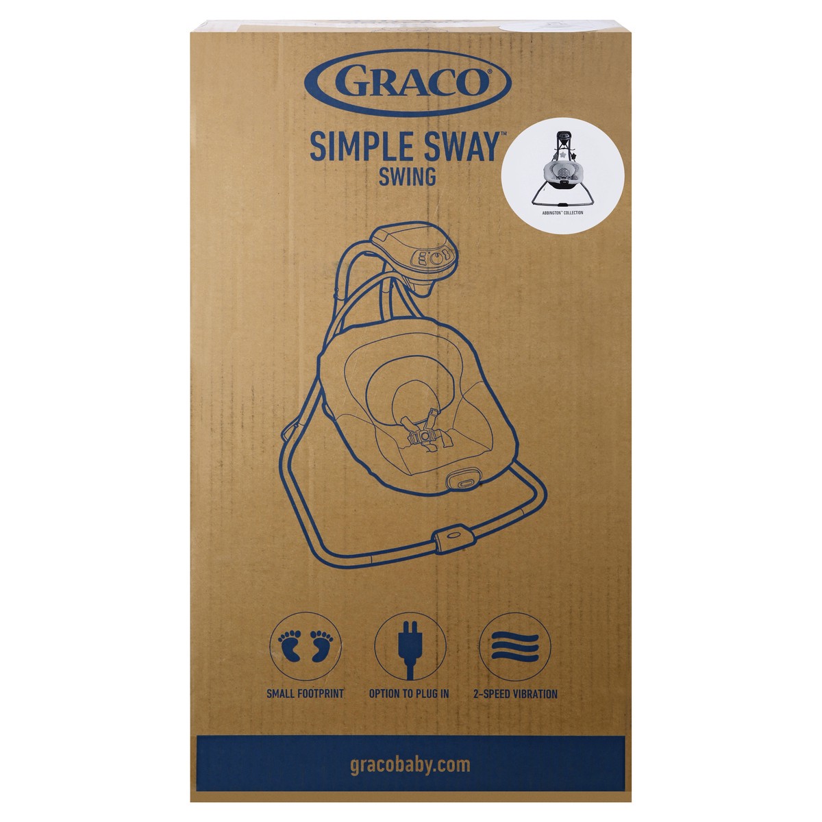 slide 1 of 11, Graco Simple Sway Swing 1 ea, 1 ea