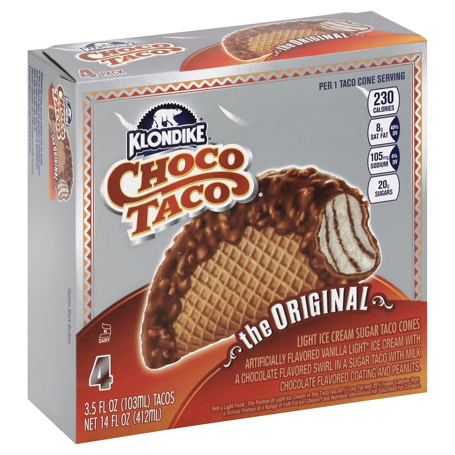 Klondike Choco Taco 4 ct | Shipt