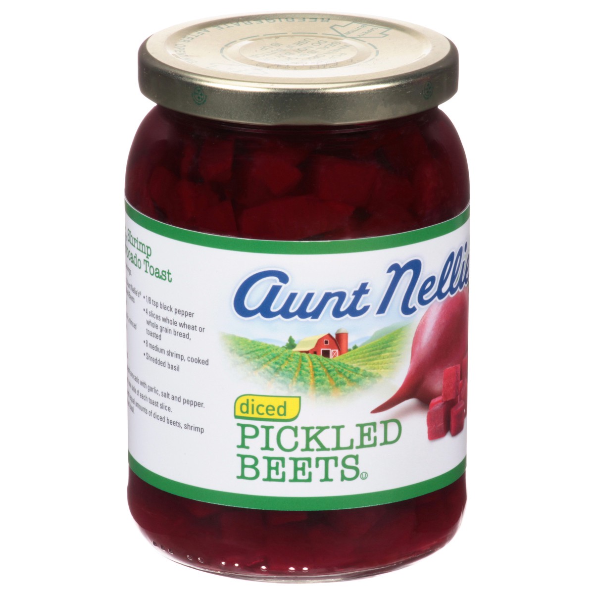 slide 8 of 9, AUNT NELLIES Diced Pickled Beets, 16 oz