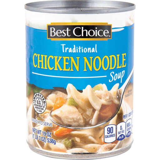 slide 1 of 1, Best Choice Chicken Noodle Condensed Soup, 19 oz