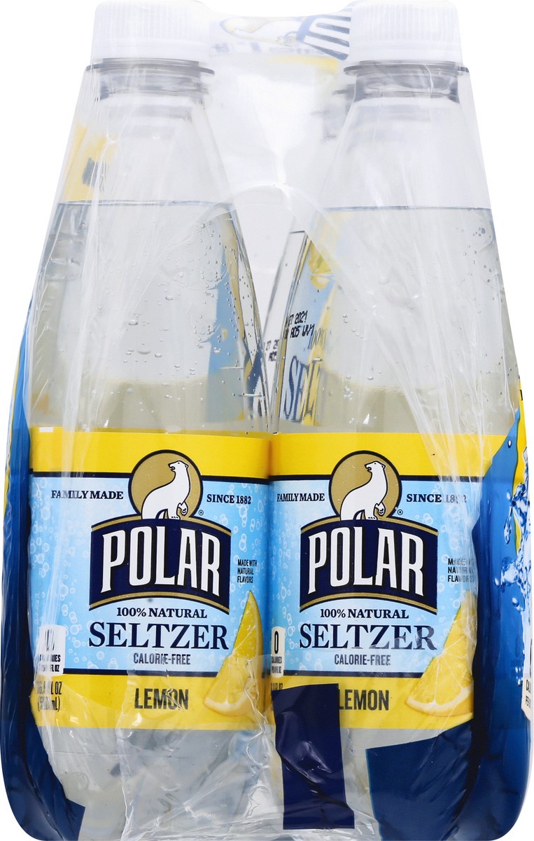 slide 8 of 12, Polar 6 Pack Lemon Seltzer 6 ea, 6 ct