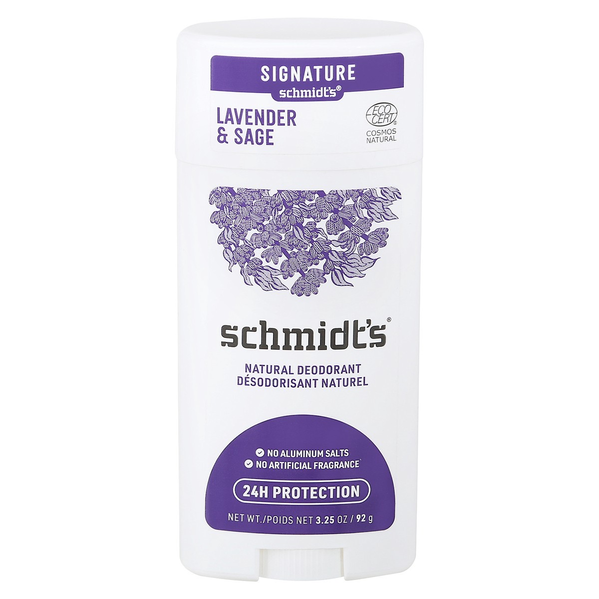 slide 9 of 10, Schmidt's Aluminum Free Natural Deodorant Lavender & Sage, 3.25 oz, 3.25 oz