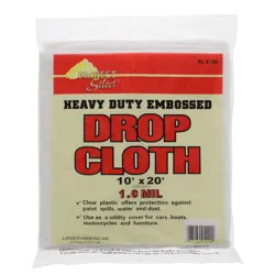 Linzer Plastic Drop Cloth 10 in x 20 in