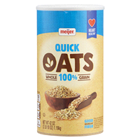 slide 17 of 29, Meijer Quick Oats, 42 oz