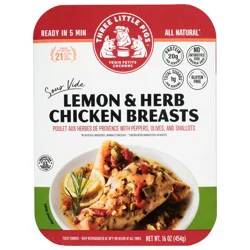 Three Little Pigs Lemon & Herb Chicken Breasts 16 oz