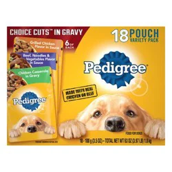 Pedigree Choice Cuts In Gravy Adult Wet Dog Food Variety Pack