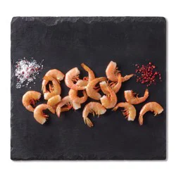 H-E-B Wild Caught Shell-On Large Gulf Brown Raw Shrimp, 31 - 40 ct/lb
