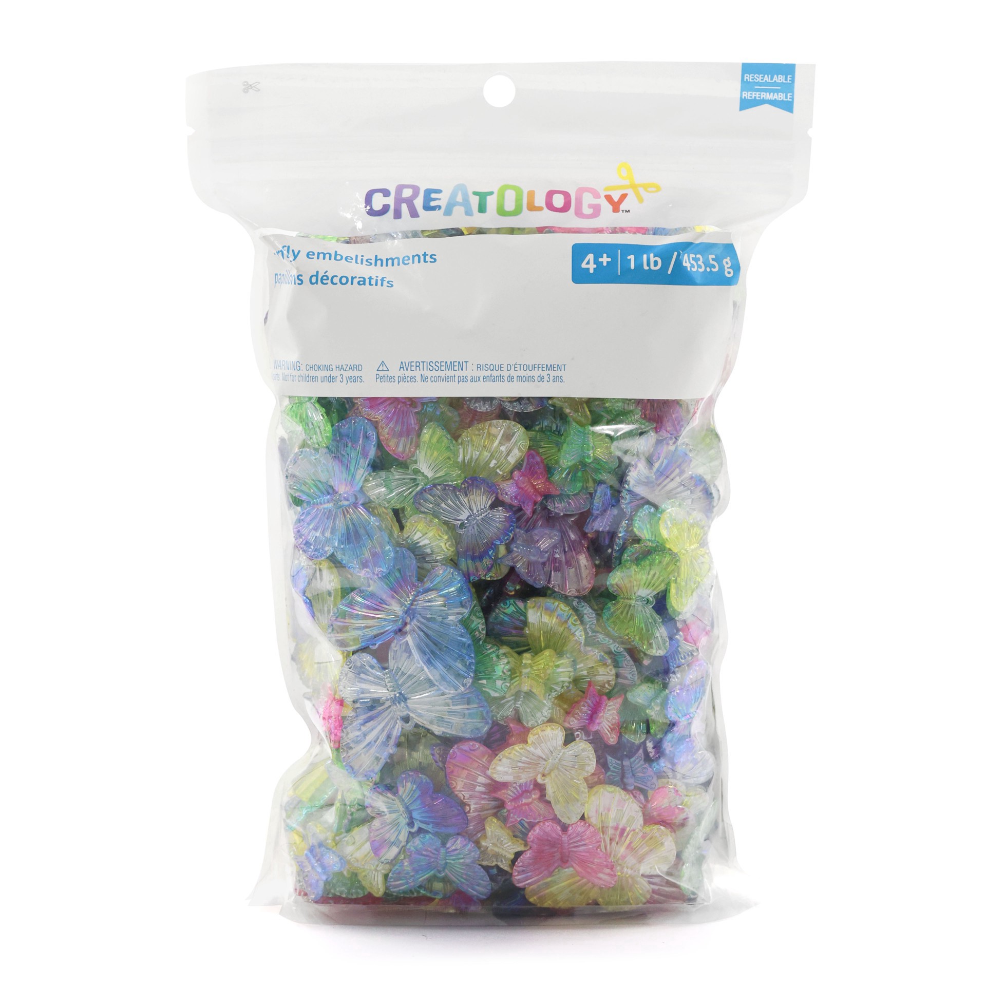 slide 3 of 3, 1lb. Butterfly Embellishments By Creatology, 1 lb