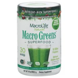 MacroLife Naturals Macro Greens Superfood 10 oz