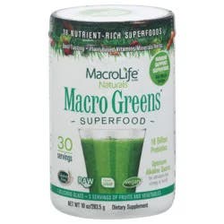 MacroLife Naturals Macro Greens Superfood 10 oz