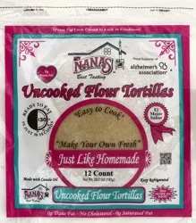 My Nana's My Nanas Uncooked Tortilla - 12 Count