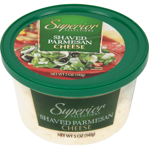 slide 1 of 1, Superior Selections Shaved Parmesan Cheese, 5 oz