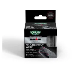 Self Adherent Wrap Black 2 in x 5 ft